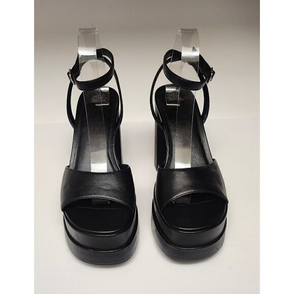 Wild Fable Women's Faux Leather Platform Ultra High Ankle Straps Heel Pumps 9.5 - Picture 4 of 9